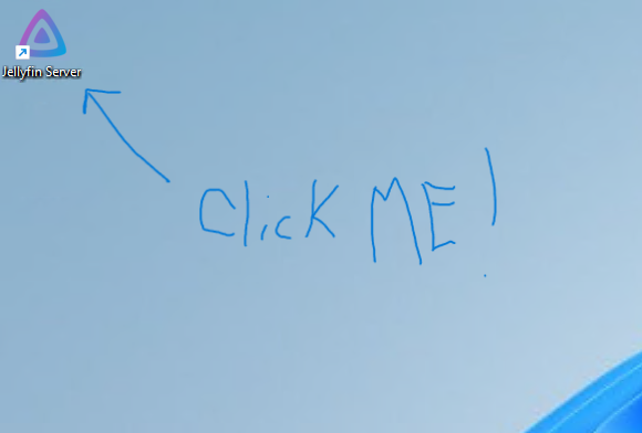 Click Me Jellyfin Icon